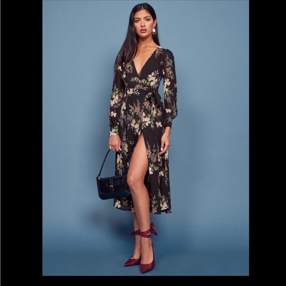 Reformation Susanne Dress in Isabella Print